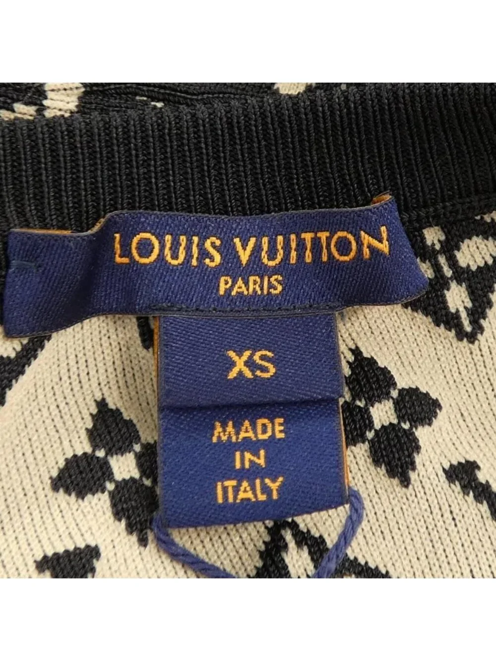 Louis Vuitton Vitamins Sporty Jacquard Knit Sweater